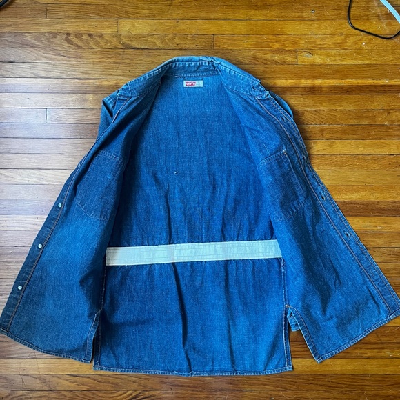Vintage 70s Levi's Liberty Blue Denim Shirt/Jacket - Picture 7 of 11